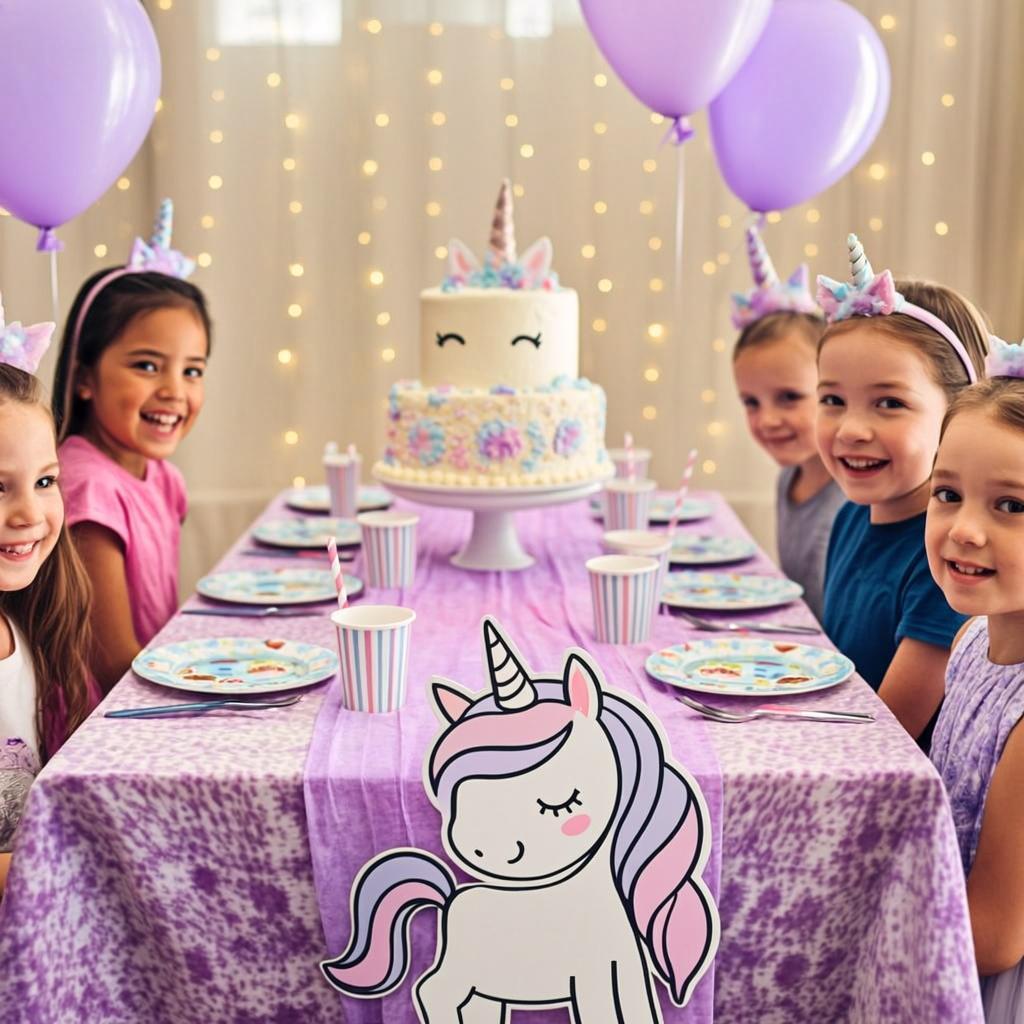 Ayesha's unicorn 5th — pastel dreams came true! 🦄