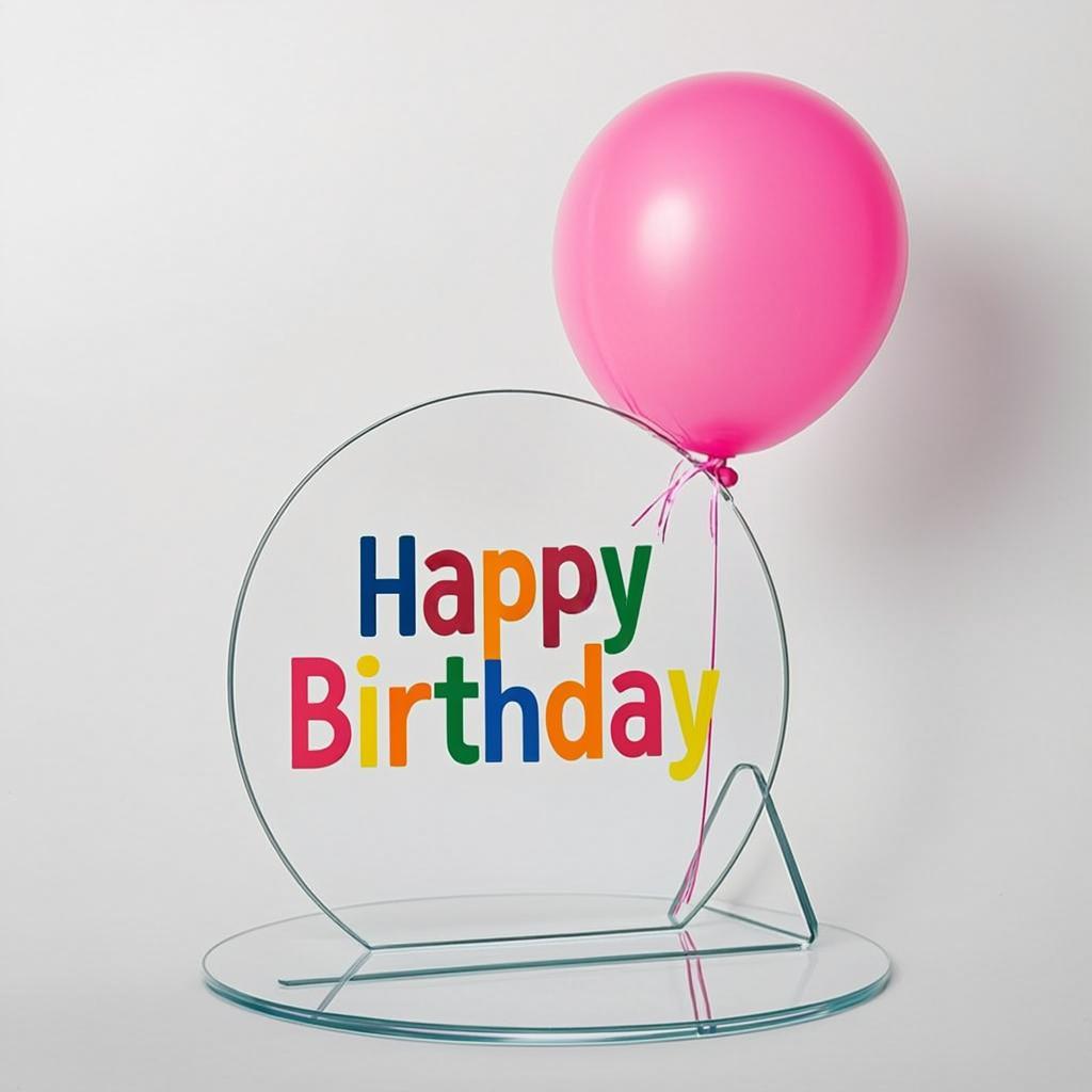 Happy Birthday Ring Standee