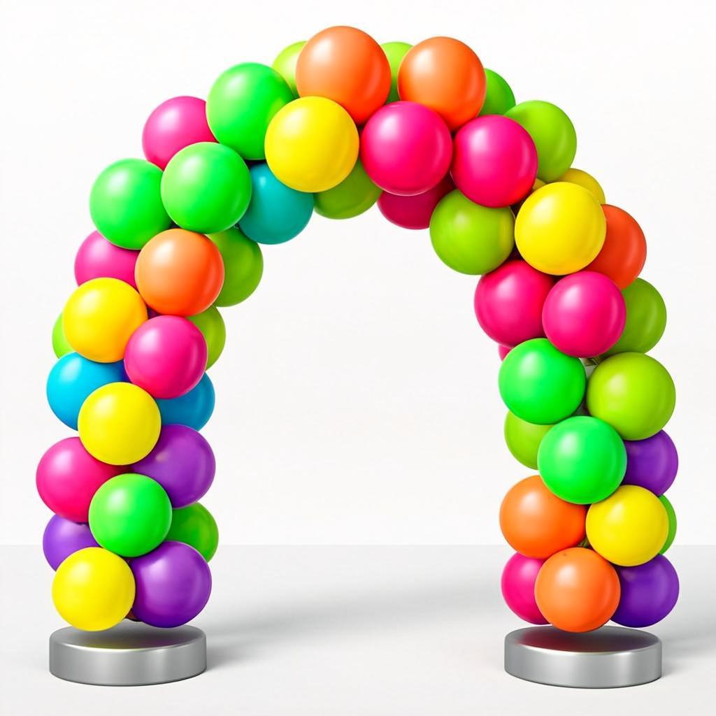 Reusable Balloon Arch Frame — 2.2m